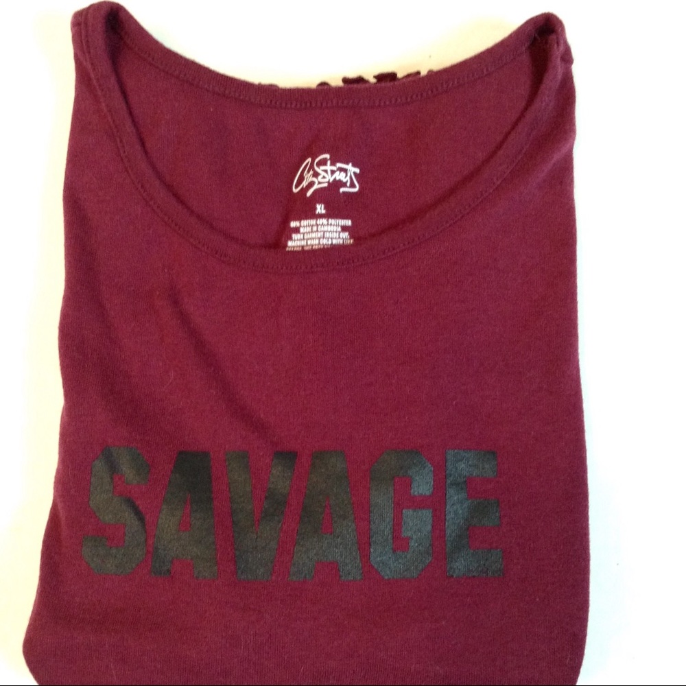 City Streets "Savage" Tee Short Sleeve - XL